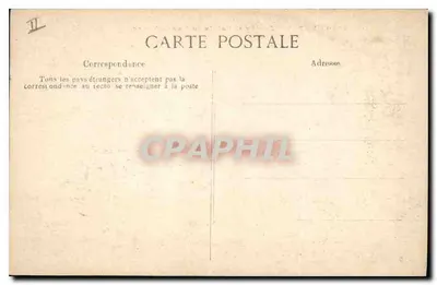 Parigi — Giardino e Palazzo del Luxembourg — Editore B.D. n°4380 — Verso