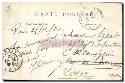 Parigi (6e arrt) — L'Avvenimento dell'Osservatorio — C. M. n°427 — Verso