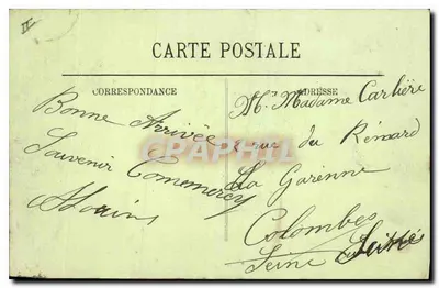 Paris (Vᵉ) — O Colégio de França — LL. — Verso