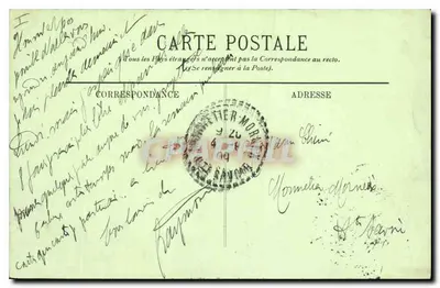 Paryż (V°) — La Conciergerie — LL. — Rewers