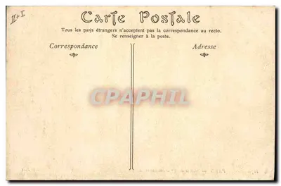 Paris — Mairie do 5º arrondissement — ND-P-004 — Verso