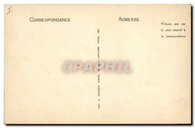 Paryż (V°) — Hotel Cluny, zbudowany w 1490 roku przez Abp. Jacquesa d'Amboise — LL — Rewers
