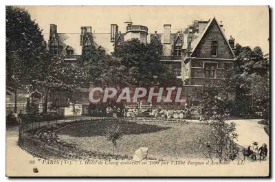 PARIS (V°) - Hotel de Cluny zbudowany w 1490 roku przez Abp. Jacquesa d'Amboise - LL