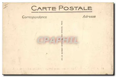 PARIS (V°) - Hotel de Cluny zbudowany w 1490 roku przez Abp. Jacquesa d'Amboise - LL — Rewers