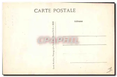 Księstwo Monako widziane z Vistaéro — Wybrzeże Azury — Louis Mathieu, Monte-Carlo, nr 3522 — Rewers