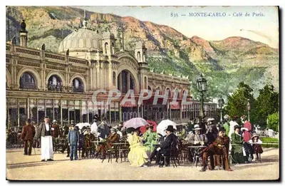 Monte-Carlo - Café de Paris — Edição Biletta, n° 835