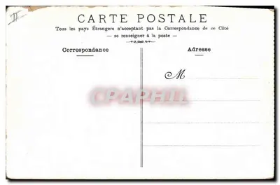 Marseille — Widok zbudowany z Zamek If — Rewers
