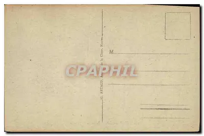 Marseille - Bassin de la Joliette — G. Artaud, Nantes — Verso