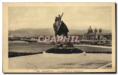 Marseille — La Joliette i Katedra — Wydawnictwo La Cigogne, nr 458
