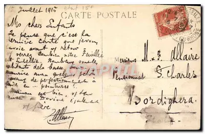 Marseille — Wysyłka z Joliette — wydawca nieznany, nr 33 — Rewers