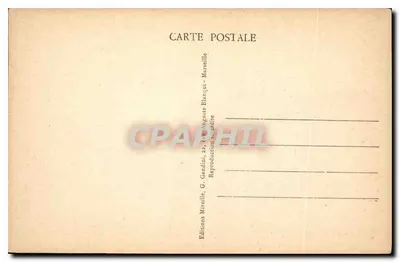 Marseille - A Corniche - O Profeta — Mireille, n° 213 — Verso