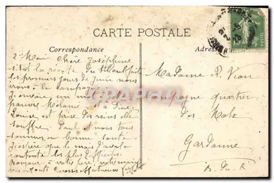 Marseille — Katedra — IC. — Rewers