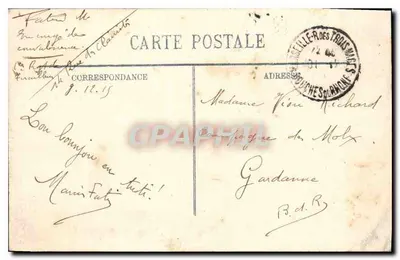 Marseille — Notre-Dame de la Garde — Verso