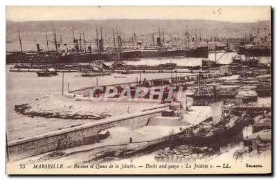 Marseille — Baseny i Przystanie Joliette — Selecta, nr 75