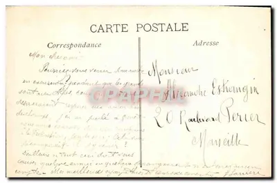 Marsiglia — Il Castello d'If — Editore EL, n°10 — Verso