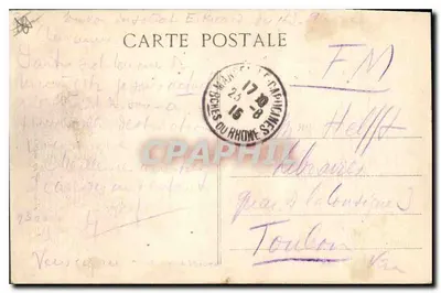 Marseille - Onze Lieve Vrouw van de Wachtpost — L R — Achterkant
