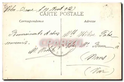 Marseille — Lifts van N.D. de la Garde — Onbekende uitgever, nr. 6 — Achterkant