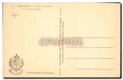 Nuestra Señora de la Guardia — Procesión de los Penitentes — Edición especial de la Basílica — Reverso