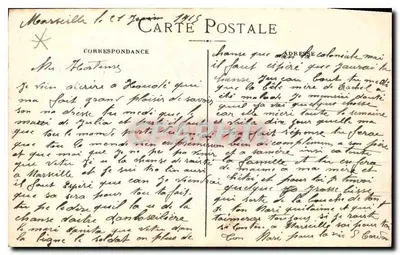 Marsella — Basílica de Notre-Dame de la Garde y los Ascensores — L. R. — Reverso