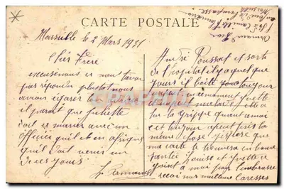 Marselha (6) — Os Elevadores de N.D. da Guarda - A.T. — Verso