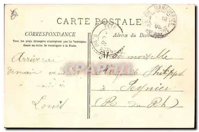 Marsiglia - Santa Maria di Guardia — editore non identificato, n° serie 13 — Verso