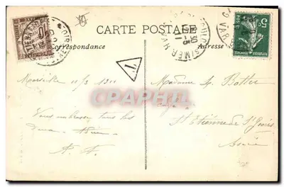 Marseille — Aufzüge der Notre-Dame de la Garde — LM — Rückseite