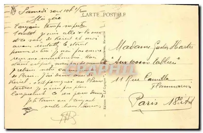 Marseille — Nossa Senhora da Guarda — Edição La Cogna — Verso