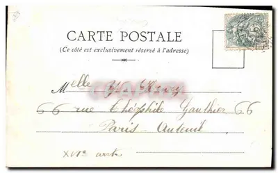 Marseille — Notre-Dame de la Garde. Éditeur : L. Baudry, n° 1304. — Verso