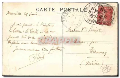 Marsella — N.-D. de la Garde — EL. — Reverso