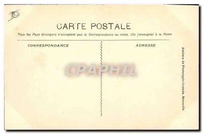 Marseille - Os Elevadores de N.D. de la Garde — Ateliers de Phototypie Guenda, n°517 — Verso