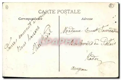Marselha - Elevadores de Nossa Senhora da Guarda - LR — Verso