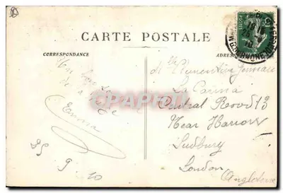 Marselha - N.-D. de la Garde — Procissão da inauguração, 5 de junho de 1864 — editor não identificado, n° 108 — Verso