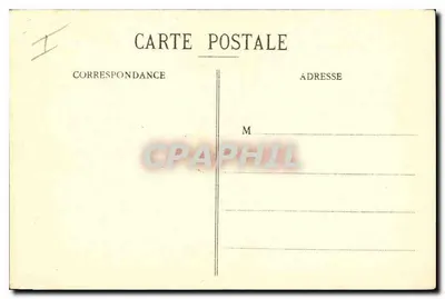 Marseille - Pałac Longchamp - Motyw Centralny - EL. — Rewers