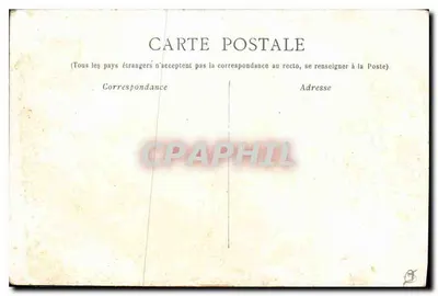 Marselha — Nossa Senhora da Guarda — editor não identificado — Verso