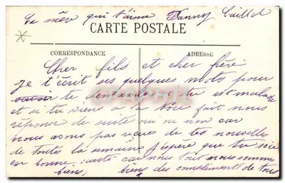 Marsiglia — Notre-Dame-de-la-Garde — LL — Verso