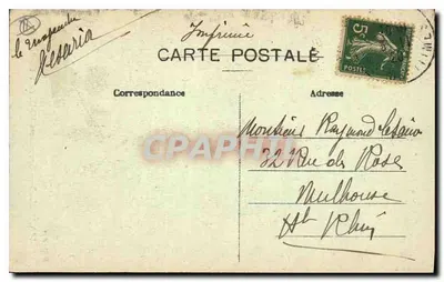 Marseille — Aufzüge der Notre-Dame de la Garde — Rückseite