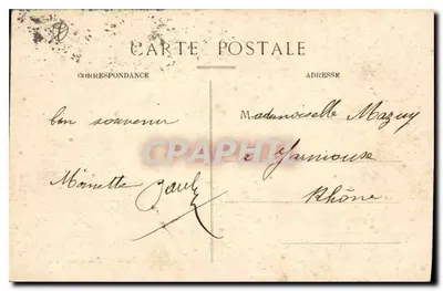 Stadt Marseille - N-D. de la Garde - La Croix de Mission (1820) — Rückseite