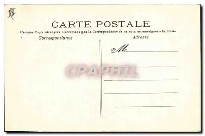 Marseille — De Heilige Maagd Onze Lieve Vrouwe van de Wachter — Uitgave Trilien, n° 1914 — Achterkant