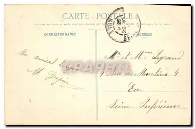 Palácio de Fontainebleau — O Pavilhão do Imperador — 213 — Verso