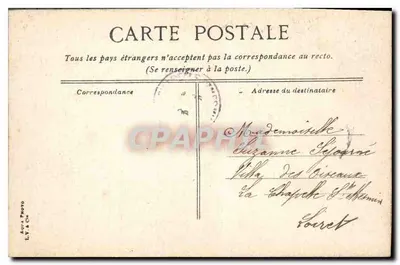 Fontainebleau. O Palácio. Porta Renascentista na Cour Ovale — L.Y. & Cie — Verso