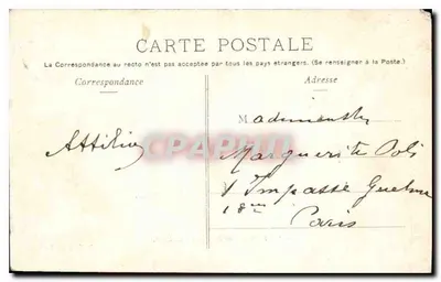 Saint-Germain-en-Laye — Le Château — P. Marmuse, Paris, n°40 — Rewers