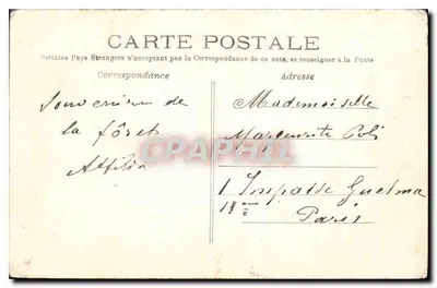 St-GERMAIN-en-LAYE — Pałac Henryka IV i Terrasa Restauracji — wydawca nieznany, nr serii 284 — Rewers