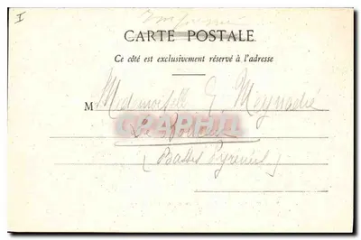 Park w Versailles — Basen Apollona i Tapis Vert — wydawca Verboellot — Rewers