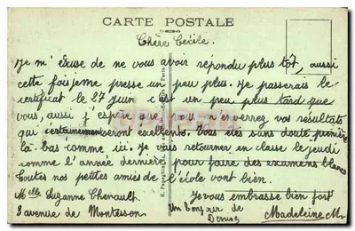 Saint-Germain-en-Laye — Pałac Henryka IV — Austro-Węgry podczas prac nad Konferencją podpisania Traktatu Pokoju (10 września 1919) — Rewers