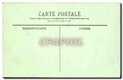 Navio do Imperador e o Castelo — Fontainebleau — LL. n° 410 — Verso