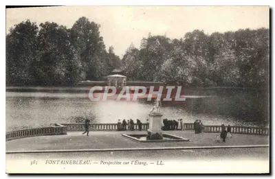 Fontainebleau — Perspektywa na Jezioro — LL. n° 381