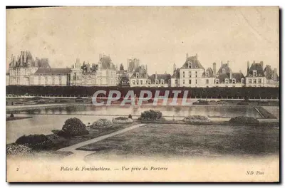 Pałac w Fontainebleau — Widok z parteru — ND Pheoi