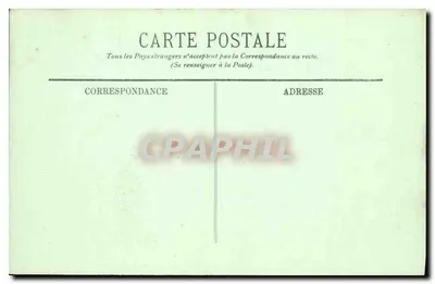 Foresta di Fontainebleau — Mont Chauvet — La Roche qui remue — LL. — N° 189 — Verso