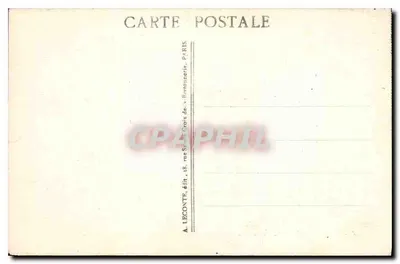Versalles — La Carroza del Sacramento de Carlos X — A. L. — Reverso