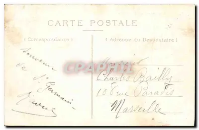 St-Germain-en-Laye — Zamok — Zbiór R-F. — Rewers